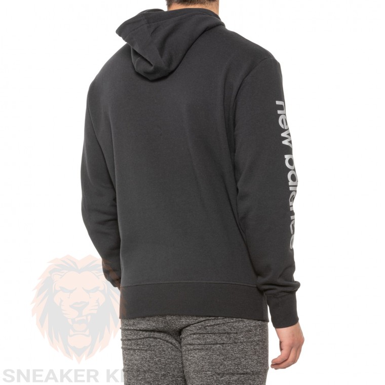 Худі New Balance Essentials metallic logo hood